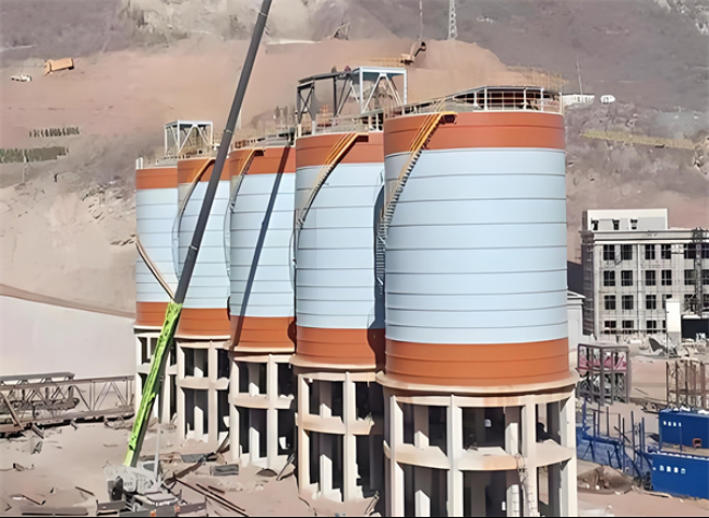 洛江高架钢板仓