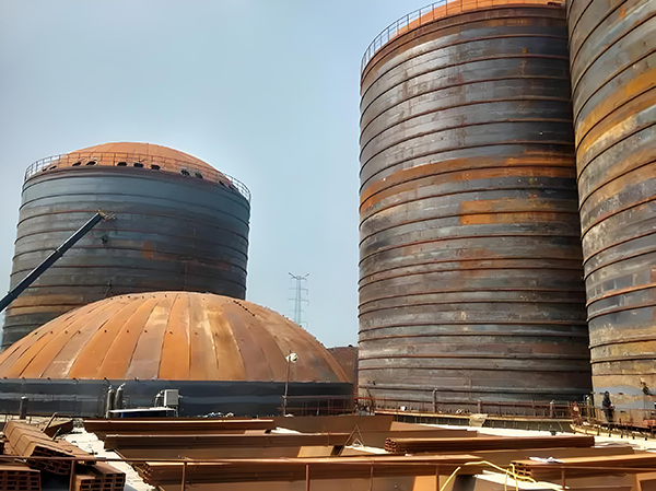 洛江焦粉钢板仓